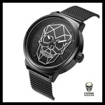 Montre Punk Homme - Crâne Passion