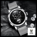 Montre Rock Homme - Crâne Passion
