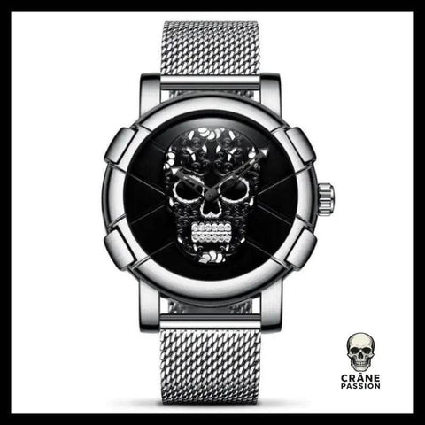 Montre Rock Homme - Crâne Passion