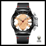 Montre Skeleton Automatique - Crâne Passion