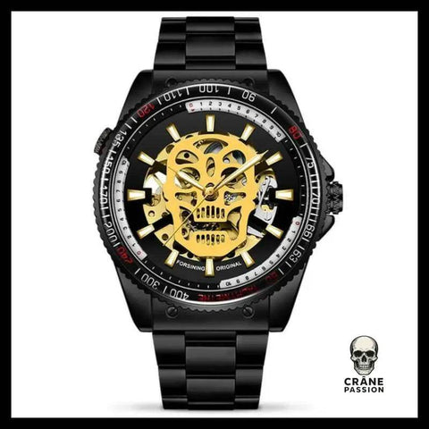 Montre Squelette Homme - Crâne Passion