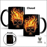 Mug Crâne en Feu - Crâne Passion