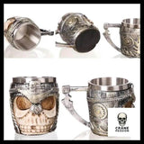 Mug Crâne Guerrier - Crâne Passion