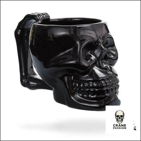 Mug Crâne Noir - Crâne Passion