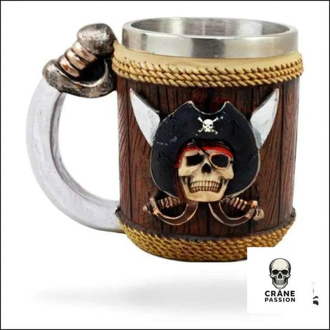 Mug Pirate Vintage - Crâne Passion