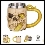 Mug Serpent Jaune - Crâne Passion