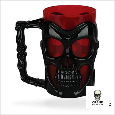 Mug Tête de Mort Noir - Crâne Passion