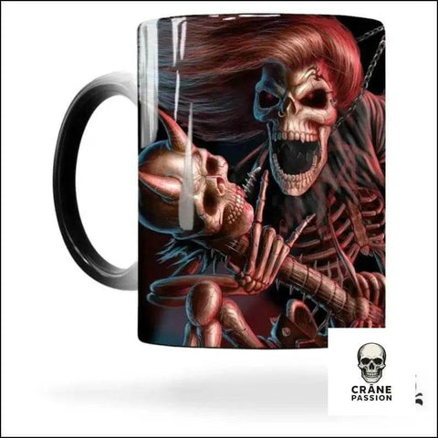 Mug Tête de Mort Rock - Crâne Passion