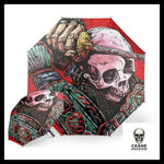 Parapluie Crâne Samouraï - Crâne Passion