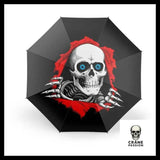 Parapluie Pommeau Tête de Mort - Crâne Passion