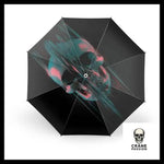 Parapluie Tête de Mort 3D Gothique Art - Crâne Passion