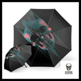 Parapluie Tête de Mort 3D Gothique Art - Crâne Passion