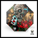 Parapluie Tête de Mort Carte - Crâne Passion