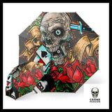 Parapluie Tête de Mort Carte - Crâne Passion