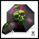 Parapluie Tête de Mort Corbeau - Crâne Passion
