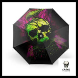 Parapluie Tête de Mort Corbeau - Crâne Passion