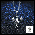 Pendentif Chauve Souris (Argent) - Crâne Passion