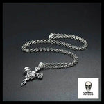 Pendentif Chauve Souris (Argent) - Crâne Passion