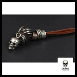 Pendentif Skull (Cuir) - Crâne Passion