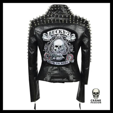 Perfecto Tête de Mort Femme - Crâne Passion