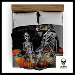 Plaid Tête de Mort Macabre - Crâne Passion
