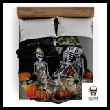 Plaid Tête de Mort Macabre - Crâne Passion