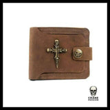 Portefeuille Crâne en Cuir - Crâne Passion