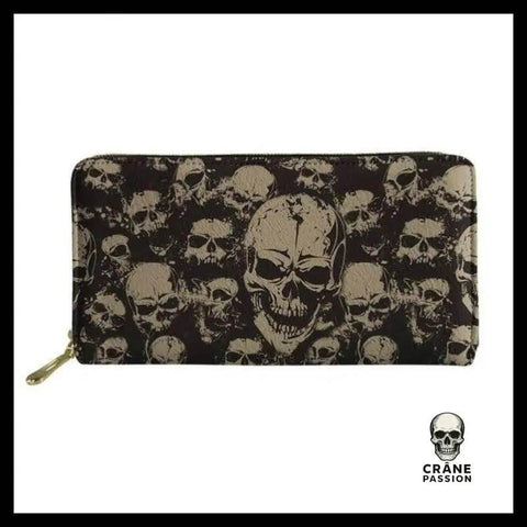 Portefeuille Punk - Crâne Passion