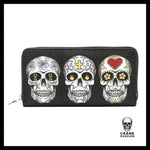 Portefeuille Tête de Mort Calaveras - Crâne Passion
