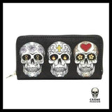 Portefeuille Tête de Mort Calaveras - Crâne Passion