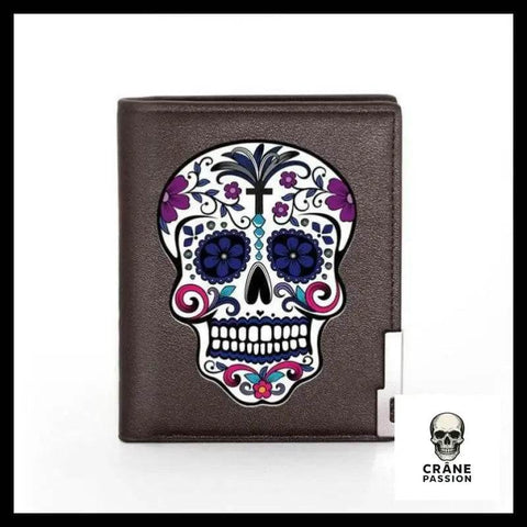 Portefeuille Tête de Mort Mexicaine - Crâne Passion