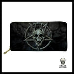 Portefeuille Tête de Mort Satanique - Crâne Passion
