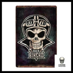 Poster Biker - Crâne Passion