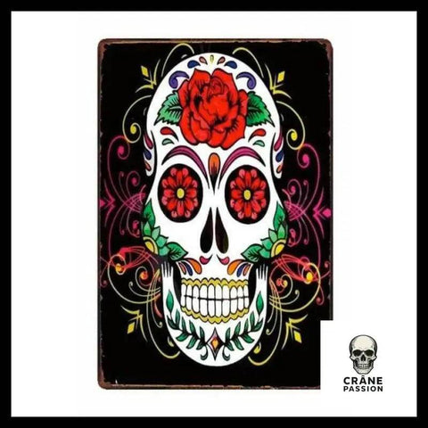 Poster Calavera Mexicana - Crâne Passion