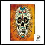 Poster Crâne Mexicain Couleur - Crâne Passion