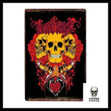 Poster Gothique - Crâne Passion