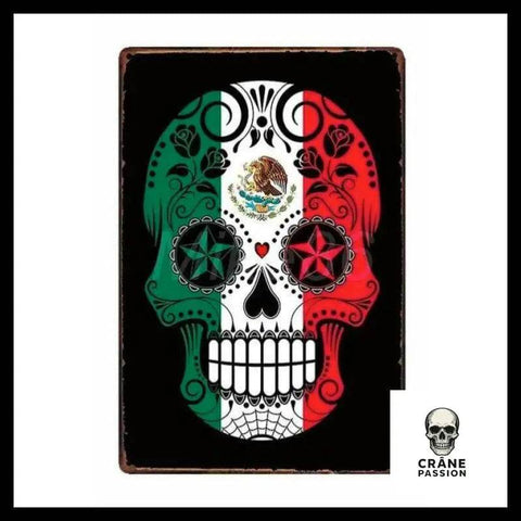 Poster Mexique - Crâne Passion