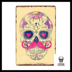 Poster Punk Vintage - Crâne Passion
