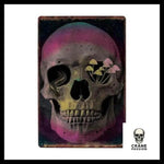 Poster Skull Floral - Crâne Passion