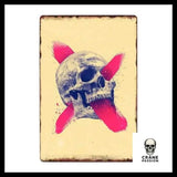 Poster Skull Punk - Crâne Passion