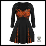 Robe Gothique Art - Crâne Passion