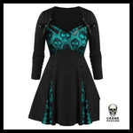 Robe Gothique Art - Crâne Passion