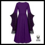 Robe Gothique Flamboyant - Crâne Passion
