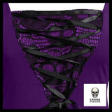 Robe Gothique Flamboyant - Crâne Passion