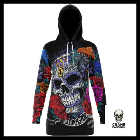 Robe Pull Tête de Mort - Crâne Passion