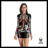 Robe Squelette Mécanique - Crâne Passion