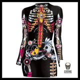 Robe Squelette Mécanique - Crâne Passion