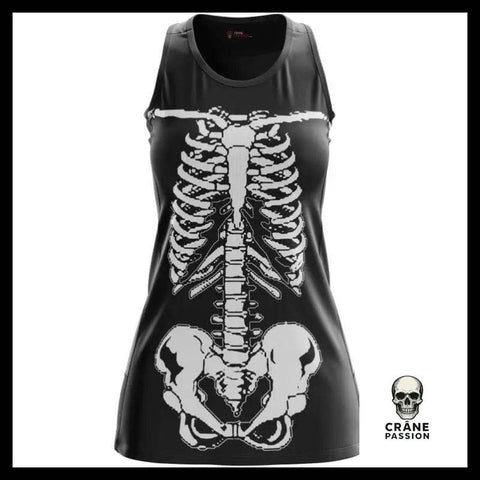 Robe Squelette De La Mort - Crâne Passion