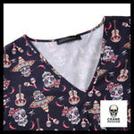 Robe Tête de Mort Chapeau Mexicain - Crâne Passion