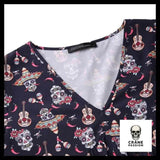 Robe Tête de Mort Chapeau Mexicain - Crâne Passion